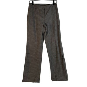 Classiques Entier Atelier Womens Dress Career Pants Brown Lined Stretch Zipper 4